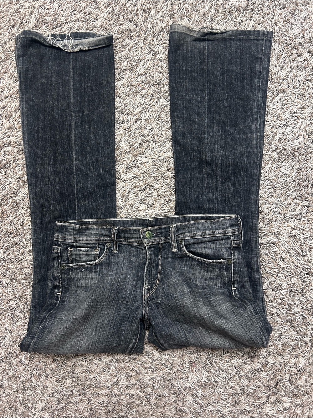 Citizens Of Humanity Women's Straight Leg Low Rise Boot Cut Jeans